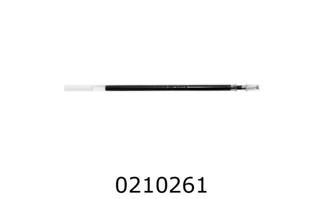 Стержень гелевий Leader чорний 0.5мм LR-650 (20/240) 048520Л