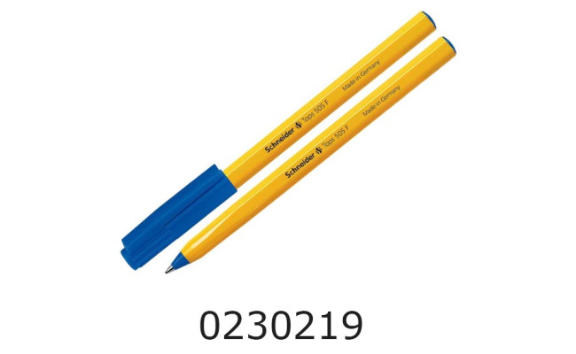 Ручка кульк. Schneider TOPS 505F помаранчева/синя  (50) S150503