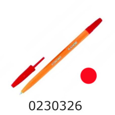 Ручка кульк. Economix Range червона (50) E10138-03