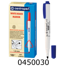 Маркер сухостир. Centropen. 1-2мм синій (10) 2709/03 Маркер сухостир. Centropen. 1-2мм синій (10) 2709/03