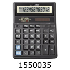 Калькулятор CITIZEN SDC-888 TІІ 12 розрядів 1304/1303 Калькулятор CITIZEN SDC-888 TІІ 12 розрядів 1304/1303