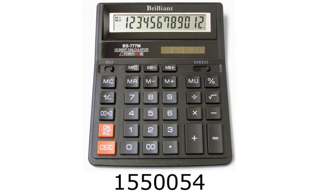Калькулятор Brilliant BS-777М 12 розрядів 8834