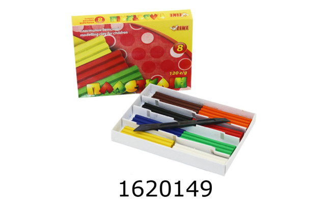 Пластилін Tiki 8 кол. 96г (24) 52113-TK У