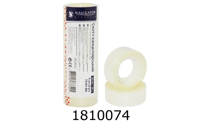 Скотч 18*30 проз. Navigator (8/480) 75101-NV У