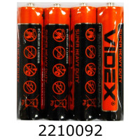 Батарейка Videx Super Heavy Duty R3/4 без блістера ціна за 4шт.(10) AAA