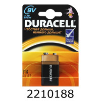 Батарейка Duracell MN1604 Extra Life крона блістер (10) 6LR61 9V Батарейка Duracell MN1604 Extra Life крона блістер (10) 6LR61 9V