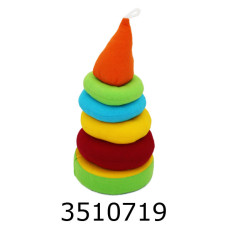 Пірамідка м'яка Розумник Розумна Іграшка (50) 128/1