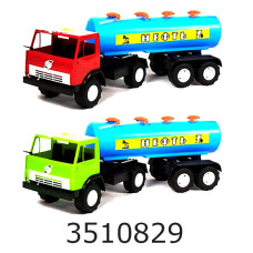Машинка КамаЗ Х2 Автоцистерна Нафта 635*195*22 см Оріон (8) 877