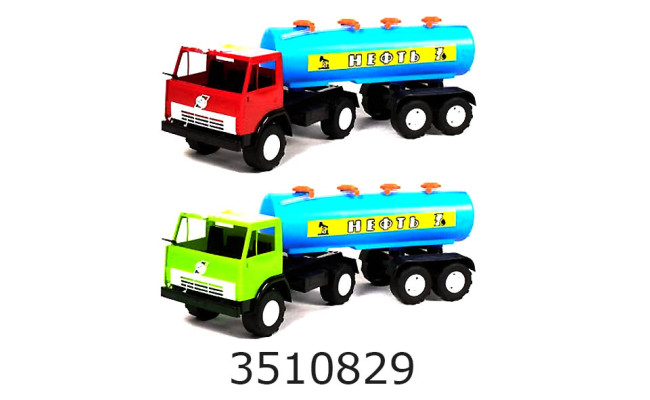 Машинка КамаЗ Х2 Автоцистерна Нафта 635*195*22 см Оріон (8) 877