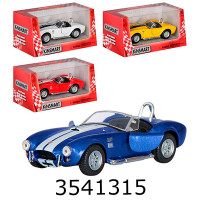 Машинка метал. Ford Shelby Cobra 427 Kinsmart (24/96) 5322W