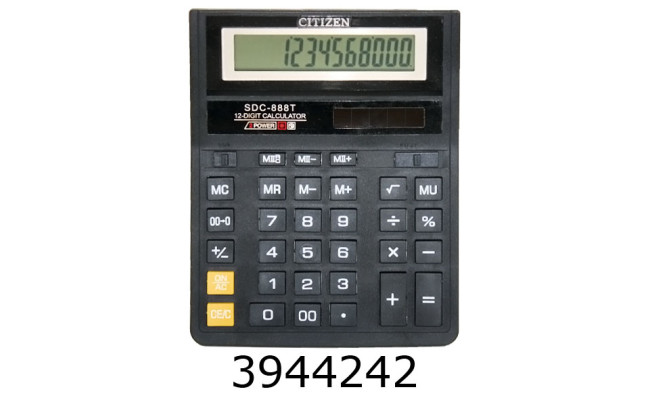 Калькулятор 888Т 12 розрядів (30/90) 888 Т