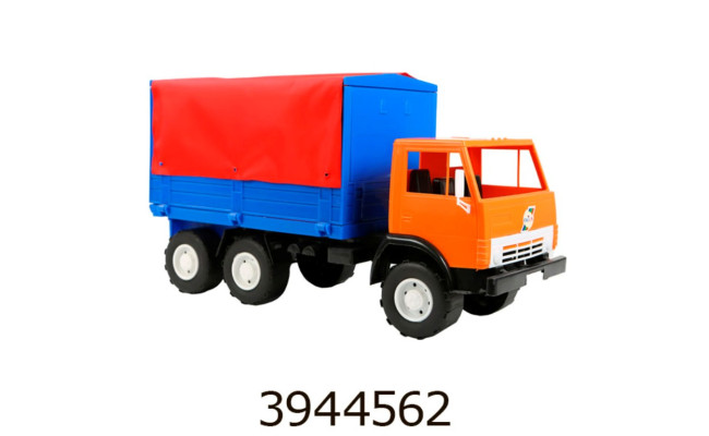 Автомобіль КамаЗ Х2 тент кольоровий Оріон (9) 488