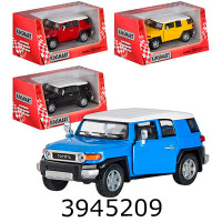 Машинка метал. Toyota FJ Cruiser Kinsmart (24/96) 5343W