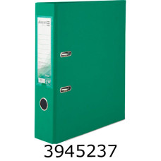 Папка реєстр. А4 75 см одностор. зелена  Axent C  (20) D1714-04C