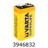 Батарейка Varta Super Heavy Duty крона без блістера (12/216) 6F22 9V