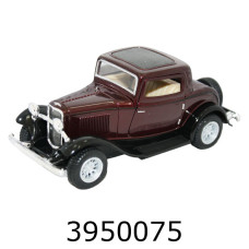 Машинка метал. Ford 3-window coupe 1932 Kinsmart (24/96) 5332W