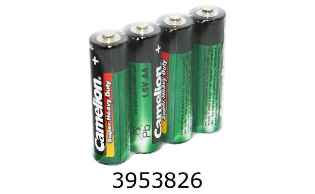 Батарейка Camelion Super Heavy Duty R6/4 без блістера ціна за 4шт. (15/240) AA