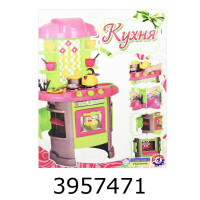 Кухня з посудом №8 в коробці велика 81*51*30 см ТехноК *(3) 0915