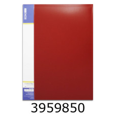 Папка з 10 файлами Economix червона (24) E30601-03