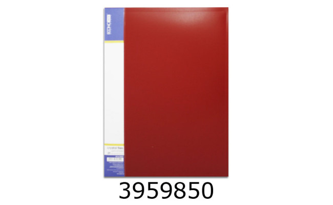 Папка з 10 файлами Economix червона (24) E30601-03