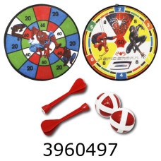 Дартс на липучці в кульку 6 видів 28см (60/120) M 1085