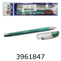 Ручка кульк. LEXI Jet Pen/Silver зелена (10/50/500/1200) 05487-LXн/з