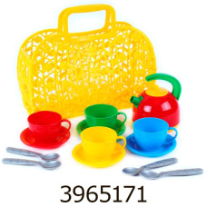 Кошик з набором посуду (8) ТехноК 1608