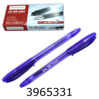 Ручка масл. Optima OIL PRO 0.5мм фіолетова (12/144) O15616-12