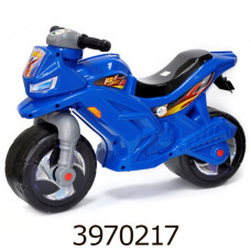 Толокар Мотоцикл 2-х колісний. синій Оріон 501 С