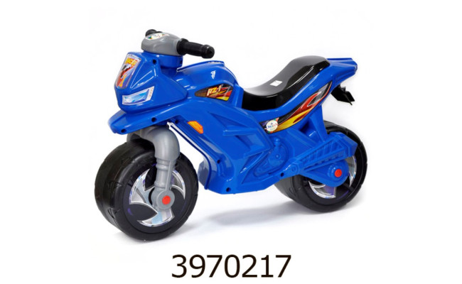 Толокар Мотоцикл 2-х колісний. синій Оріон 501 С