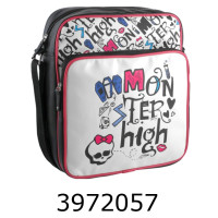 Сумка Kite Monster High MH14-574K 1 від. 1 карман чорно/біла (5) В25538 н/з