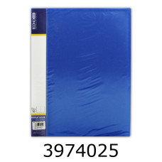 Папка з 10 файлами Economix синя (24) E30601-02