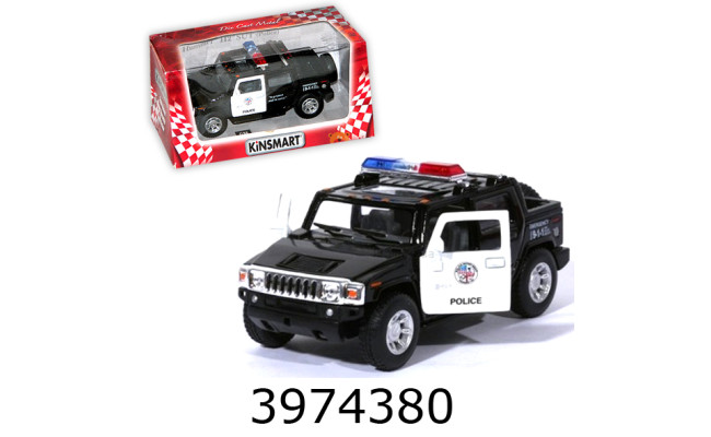 Машинка метал. Kinsmart Hummer H2 5