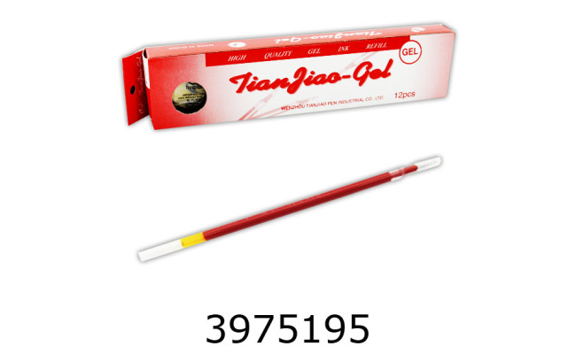 Стержень гелевий Tianjiao tz501 червоний (12/144) 716728В