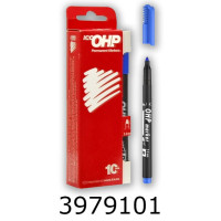 Маркер перм. ICO OHP B 2-3мм. синий (10) 9580041003 н/з