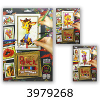 Набір для дит. творч. Розмальовка по номерах. Pencil by numbers+12 олівців Danko toys+(10) PBN-01-01н/з