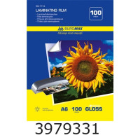 Плівка для ламін. Buromax 100мкм A6 (111x154мм) 100 арк. BM.7774 Плівка для ламін. Buromax 100мкм A6 (111x154мм) 100 арк. BM.7774