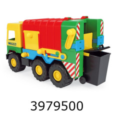 Автомобіль Middle truck Сміттєвоз 2 кольори 40см Wader (5) 39224