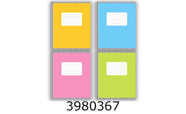 Зошит шк. 12 арк. лін. Поліграфіст 