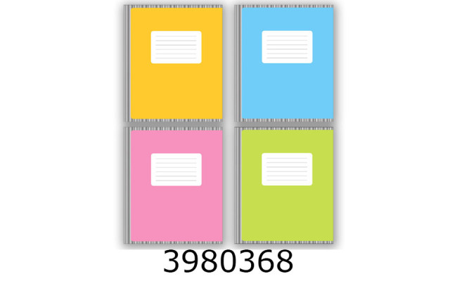 Зошит шк. 12 арк. коса  Поліграфіст 