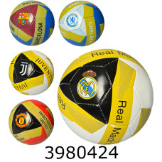 Мяч футб. прес-кожа №5 PVC 300-320г 5 видів (30) EV 3193