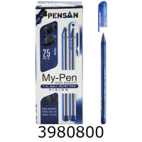 Ручка масл. My Pen синя 1мм (25/200/2400) 2210