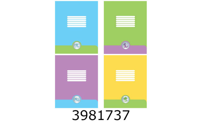 Зошит шк. 18 арк. лін. Поліграфіст 