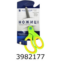 Ножиці 15см Navigator з гум. вставками (12/480) 71310-NV Ножиці 15см Navigator з гум. вставками (12/480) 71310-NV
