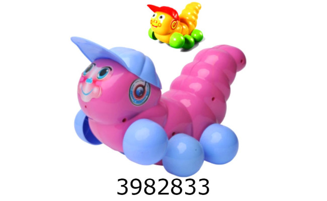 Каталка Гусінь на мотузці рухливий капелюх Maximus (18) 5100