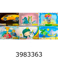 Альбом для малюв. на скобі 8 арк. 100г Tiki економ (40/240) 50213-TK У