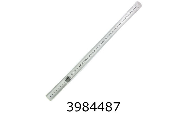 Лінійка металева 50см SS50 (12/300) 715469B