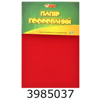 Папір гофр. А4 10 кольорів 10 арк. Tiki (10/100) 50913-ТК н/з