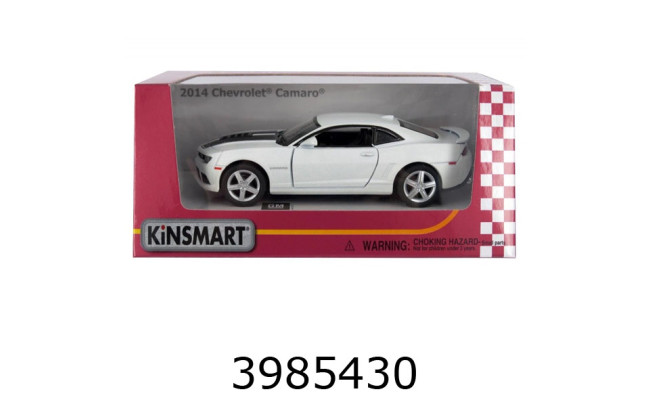 Машинка метал. Kinsmart Chevrolet Camaro Back (24/96) 5383W