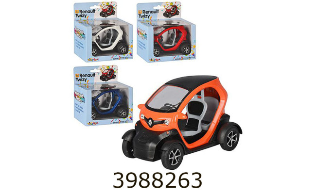Машинка метал. Kinsfun (Kinsmart) Renault Twizy (24/96) 5111W